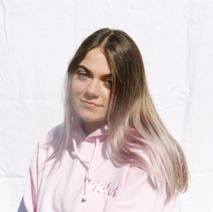 Violet Hoodie (pink)